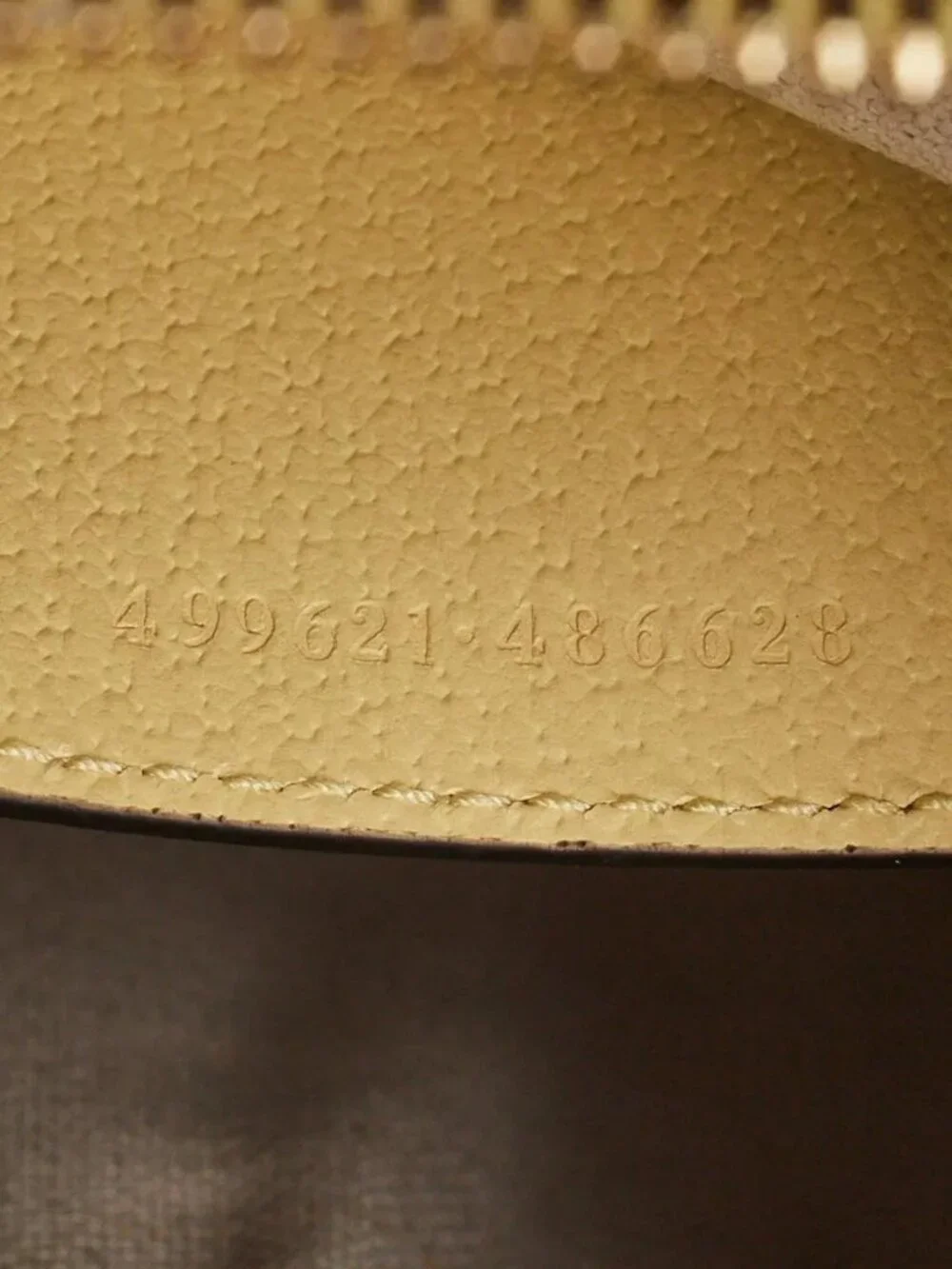 Gucci Yellow Leather Small Ophidia Crossbody Bag - Picture 9 of 9